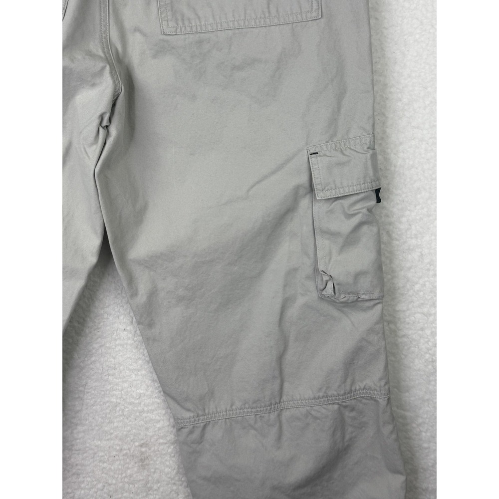 Guess Jeans Cargo Pants Mens 34x28 Gray Cotton Canvas Relaxed Fit Baggy Vintage - Picture 8 of 14